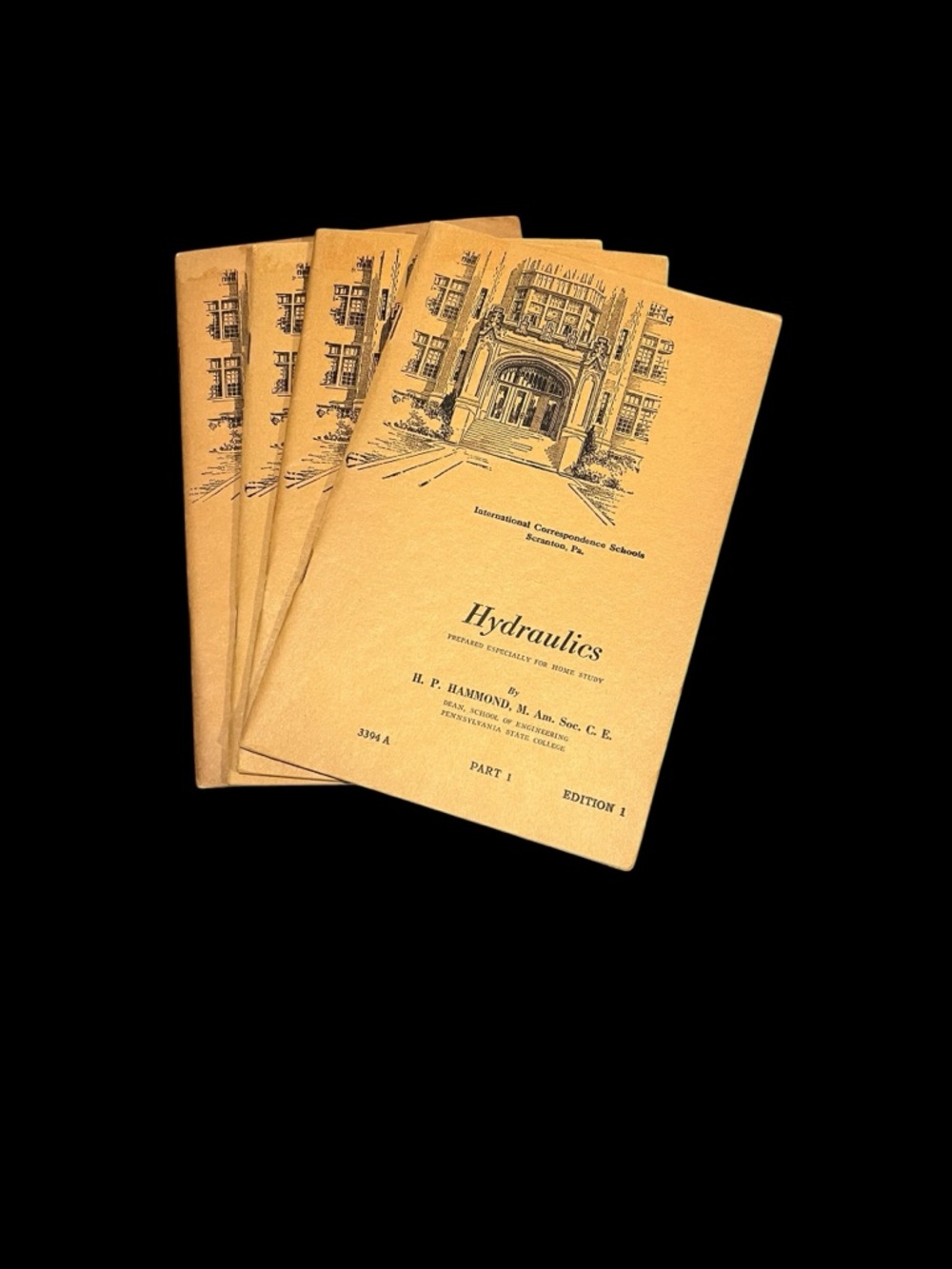 VTG Hydraulics Part 1-4 International Correspondence School 1946 Edition 1 Lot